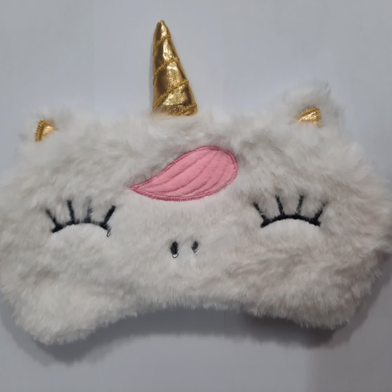 چشم بند فانتزی طرح گربه مخملی