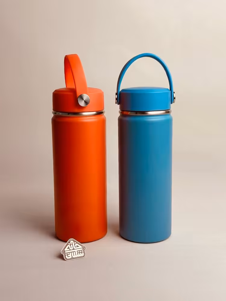 فلاسک مینیمال دسته سیلیکونی کد001342