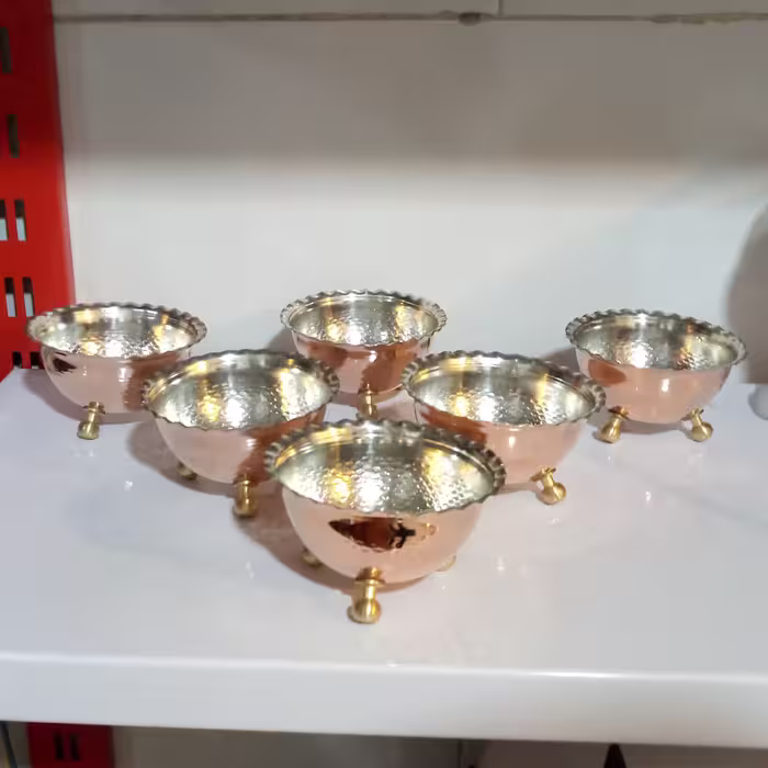 پیاله سه پایه (ست 6عددی)