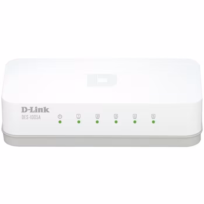 سوییچ 5 پورت 10/100 دی-لینک مدل DES-1005A
