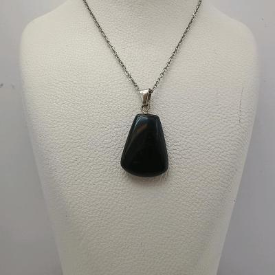 اونیکس به همراه زنجیر استیل ط450