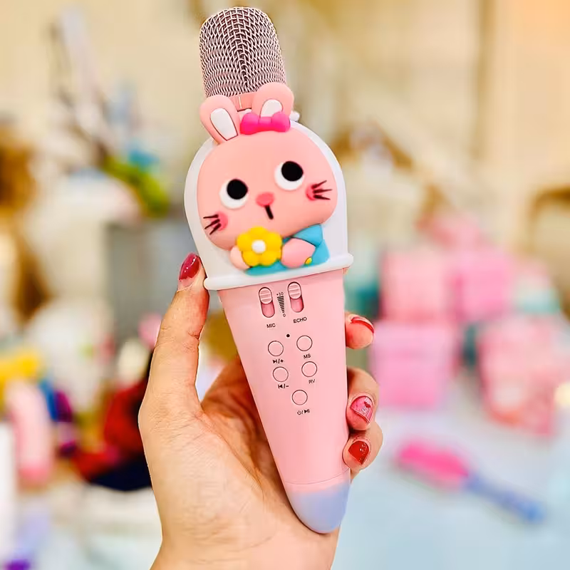 میکروفون اسباب بازی فانتزی طرح خرگوش کد XL630