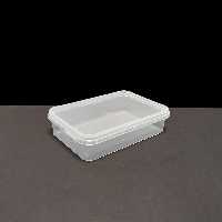 ظرف 700 سی سی ماکرویوی و فریزری پولاد پویش بسته ی5عددی 