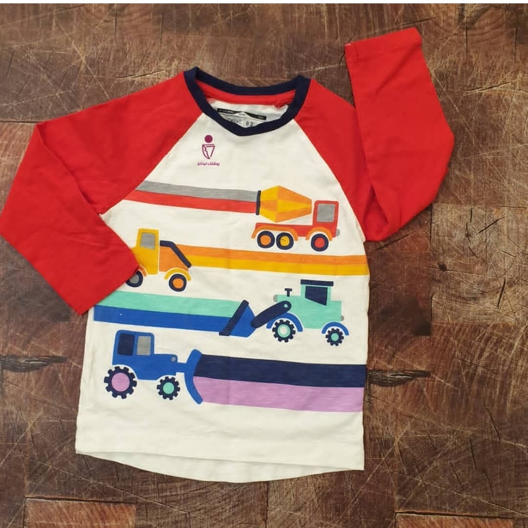 بلوز پسرانه طرح ماشین