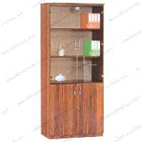 کتابخانه دو درب شیشه KB 650