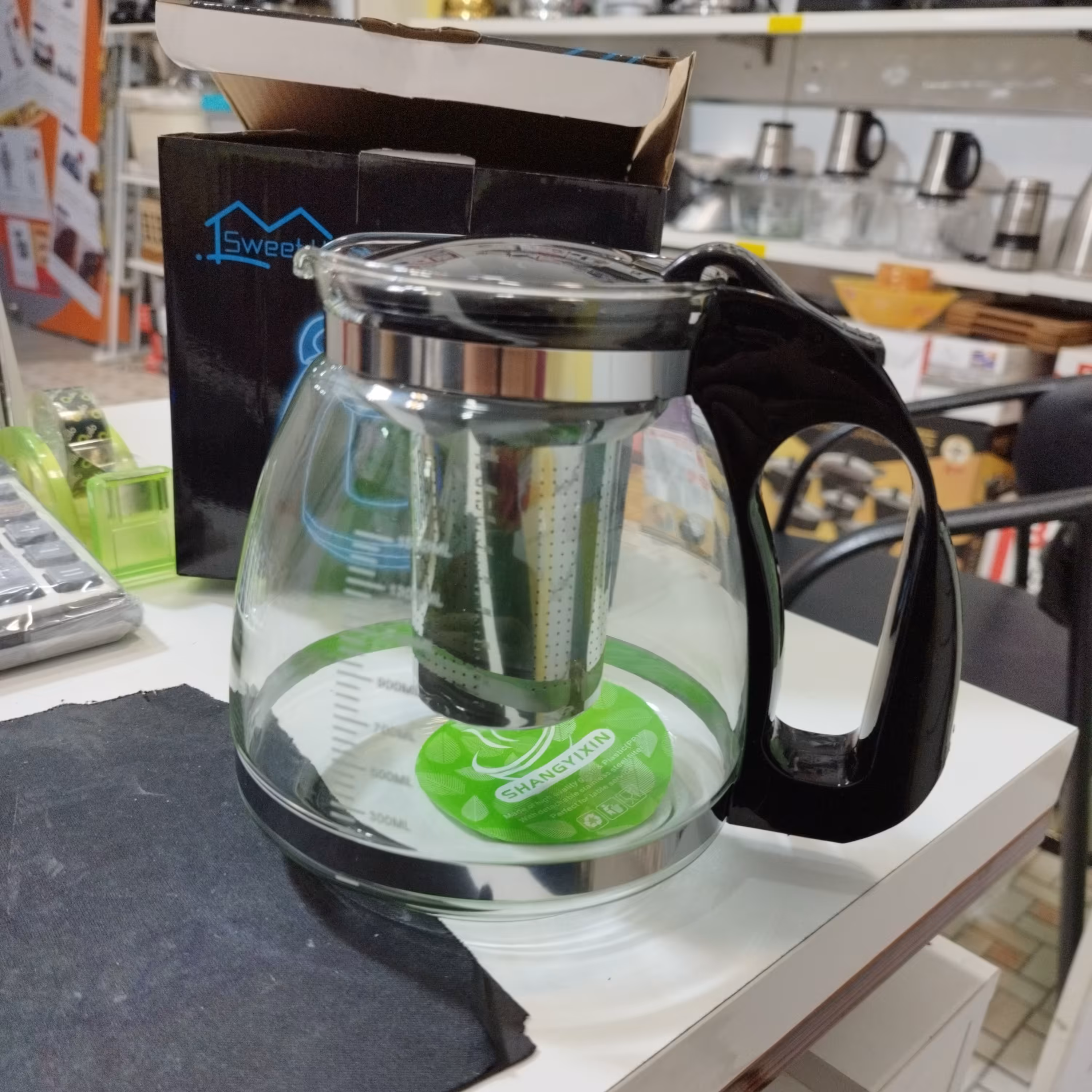 قوری پیرکس مخصوص چایساز  1100میلی