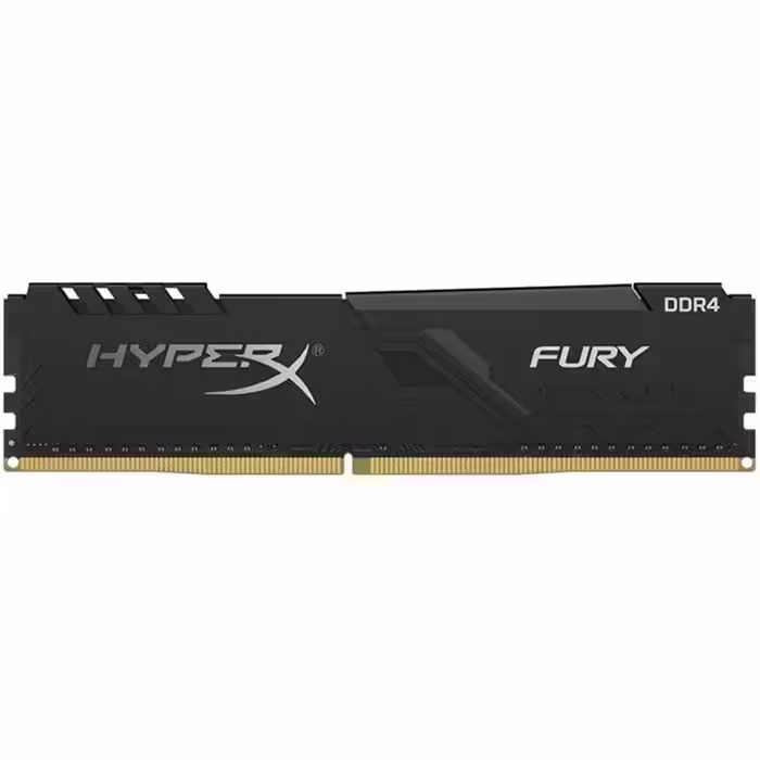رم کامپیوتر RAM کینگستون مدل HyperX FURY CL16 باحافظه 4 گیگابایت و فرکانس 2666 مگاهرتز تک کاناله