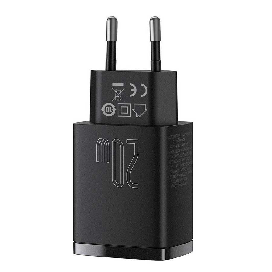 قیمت و خرید شارژر دیواری بیسوس مدل Compact CCXJ-B01 20W | یاس ارتباط