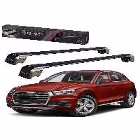 جعبه بار سقفی مشکی AUDI Q5 2018 2024 CARRIER LOCKED SEARCH SEAR SEA CROSS BAR سقف Thunder