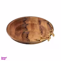 اردو خوری گلد کیش مدل گلدن بلاسم طرح گرد سه خانه کد GK829429-1