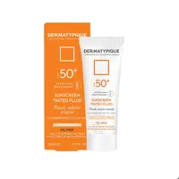 درماتیپیک ضد آفتاب رنگی پوست چرب SPF 50 (بژ طبیعی)