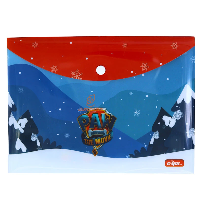 پوشه دکمه دار A5 طرح زمستان 152 کلیپس