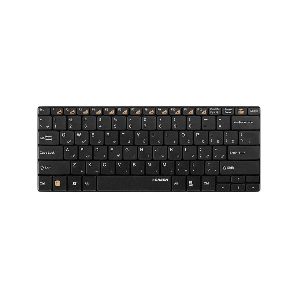 کیبورد GK102W گرین