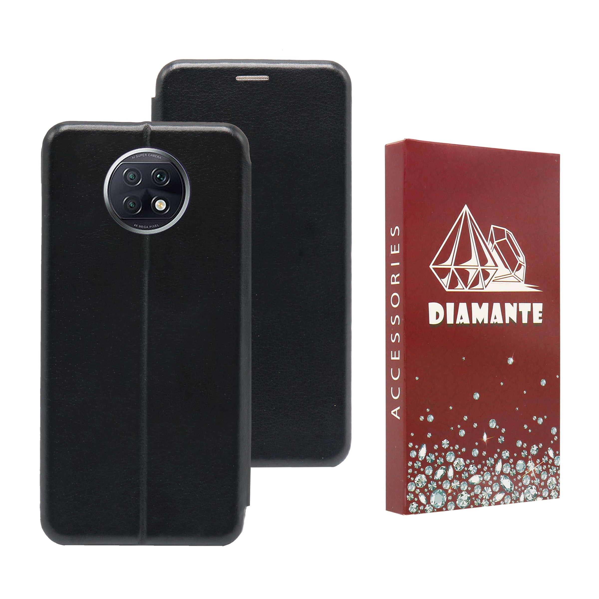 کیف کلاسوری مگنت مخفی مناسب برای گوشی شیائومی redmi note 9t