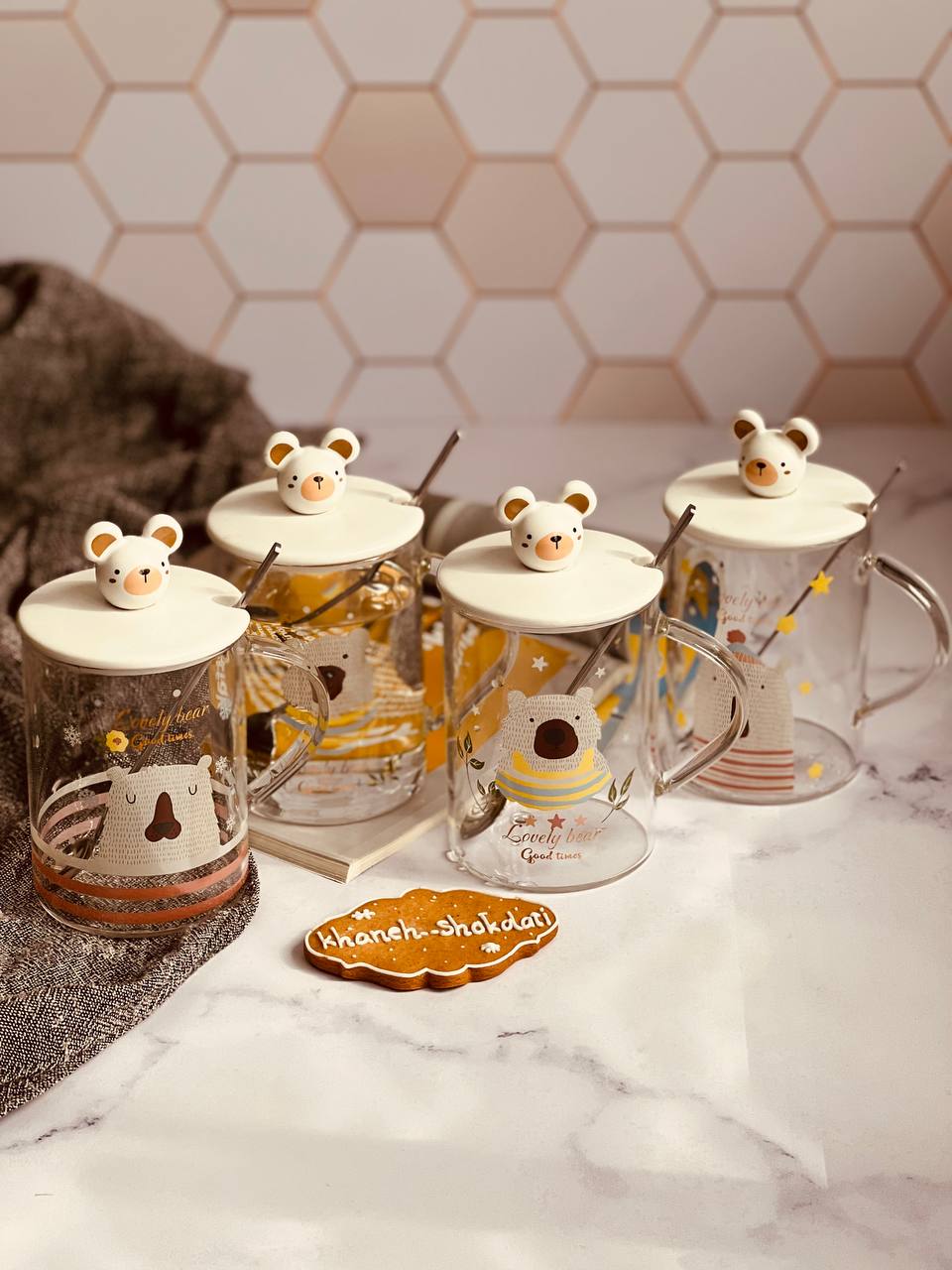 ماگ پیرکس درب خرسی