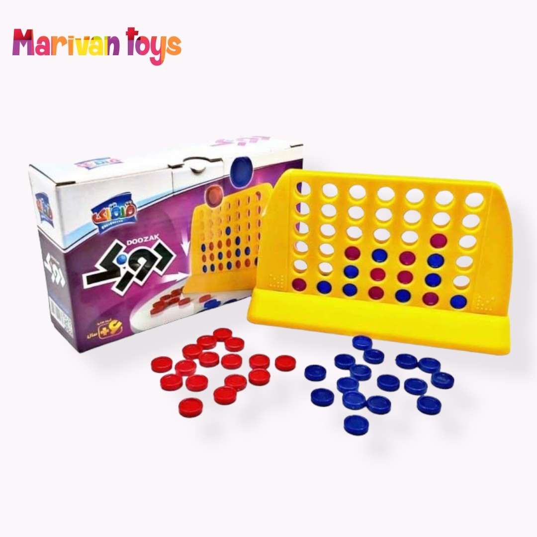 بازی فکری دوزک 2 نفره مناسب 6 سال به بالا
