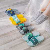 دمپایی زنانه دخترانه پسرانه مدل دایناسوری سایز 30تا40 رویه سیلیکون