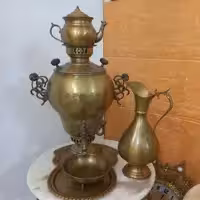 سماور فیلی 7 لیتری با ست کامل