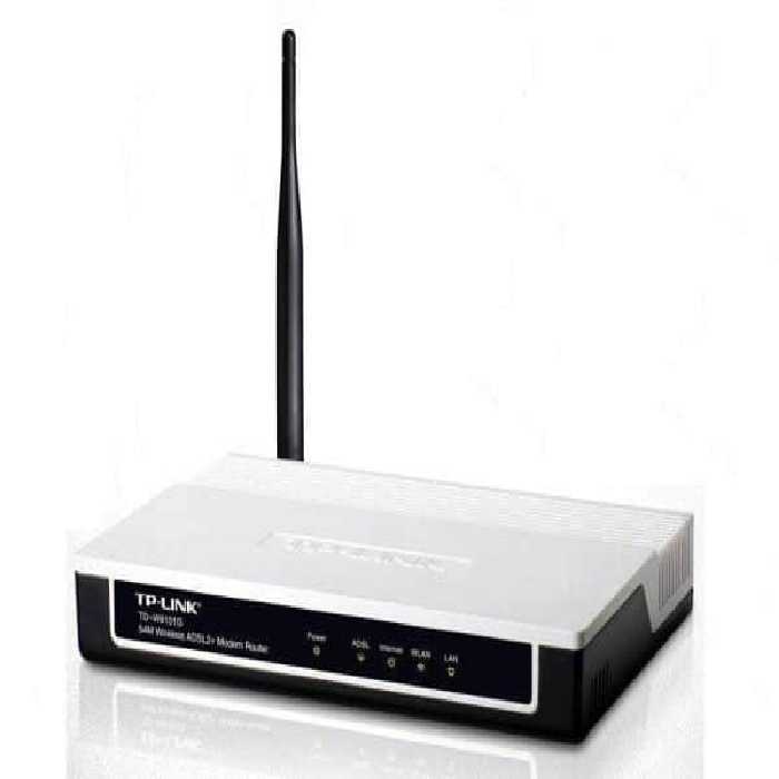 مودم-روتر  ADSL2 و بی‌سیم تی پی-لینک مدل TD-W8101G_V1