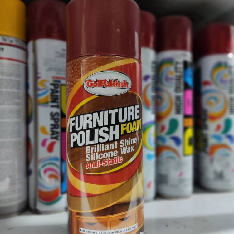 اسپری پولیش مبل و لوازم چوبی