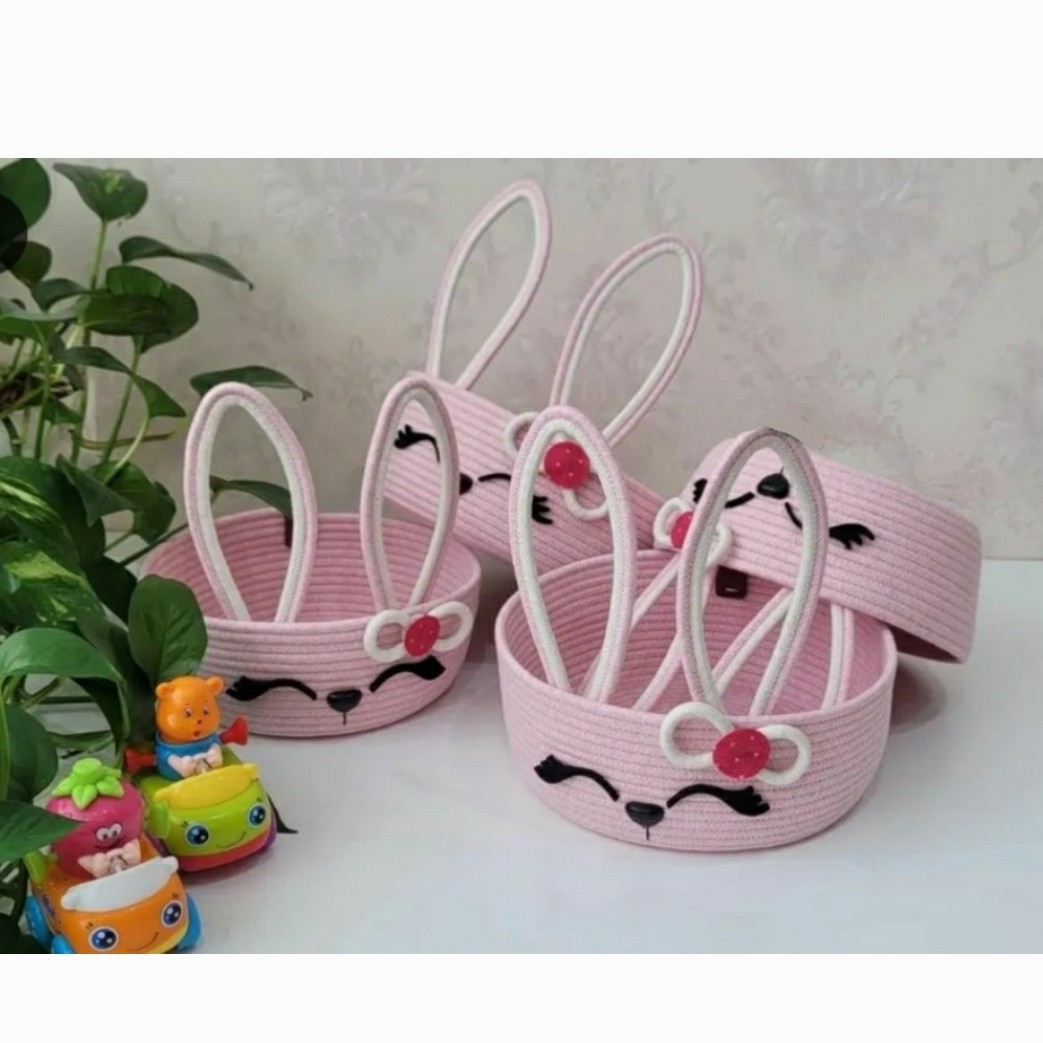 سبد اتاق کودک خرگوشی