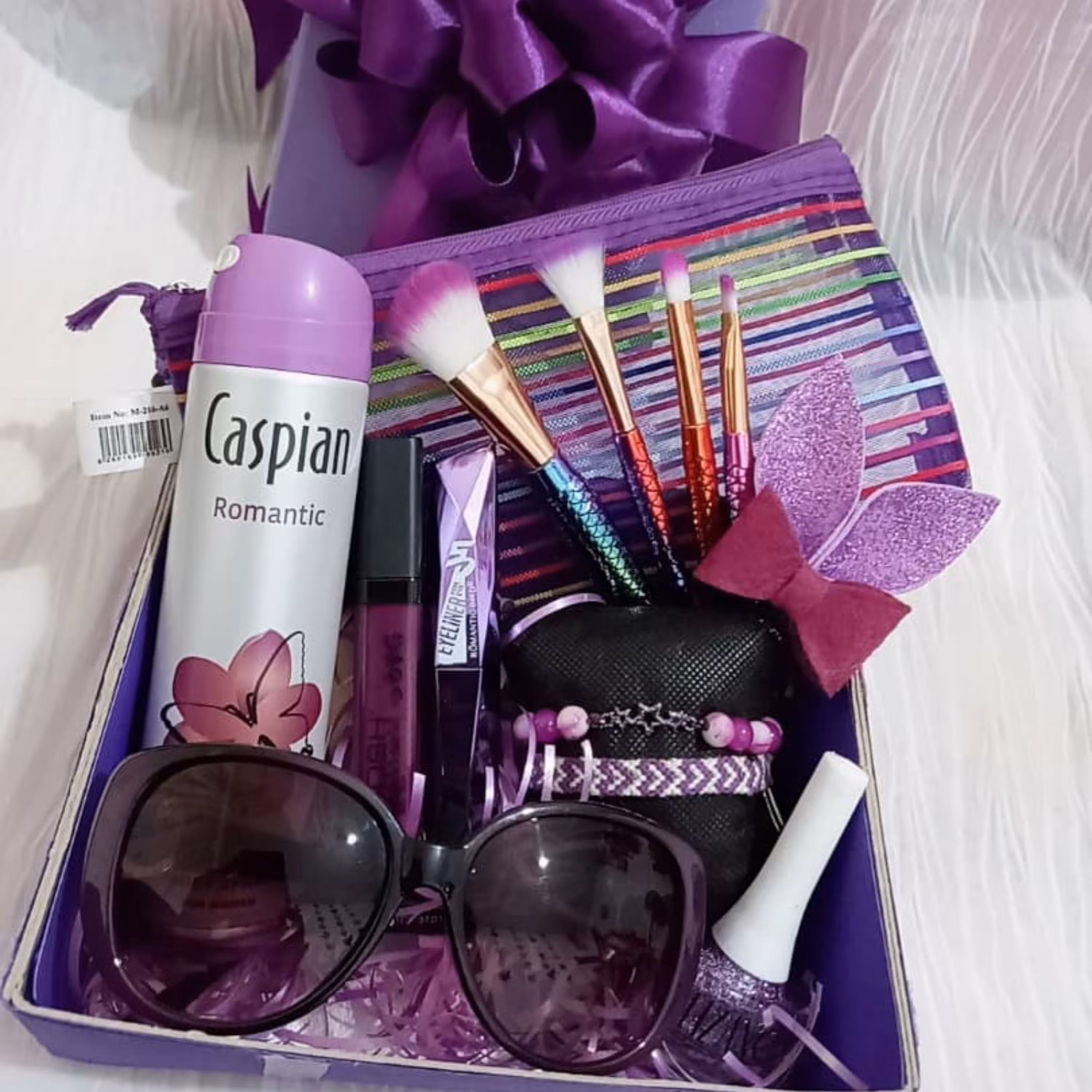 باکس ولنتاین دخترونه بنفش