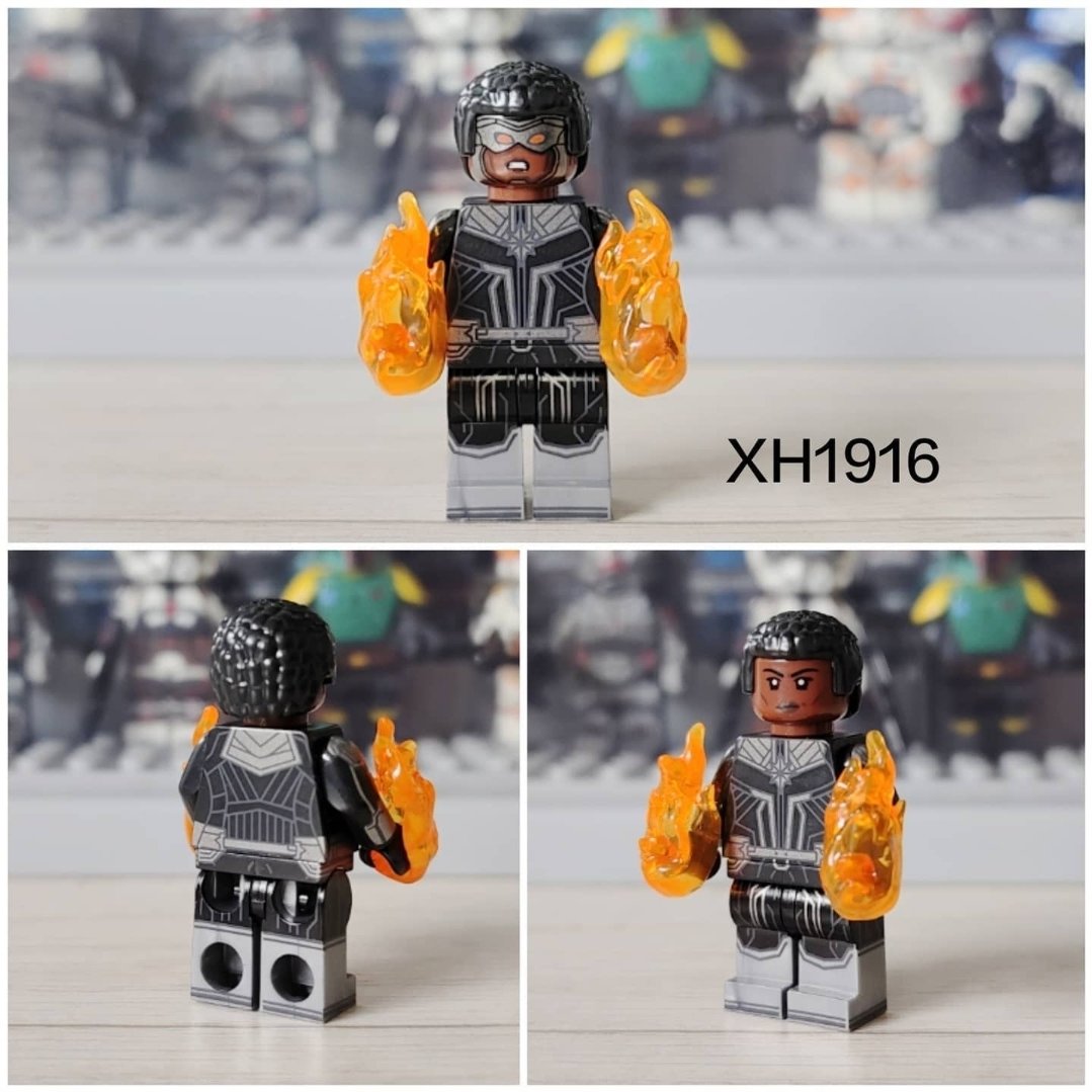 لگو کاپیتان مارول لباس سیاه