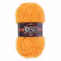 کاموا سوزنی پرتقالی (بسته 5 عددی - 5 کلافی)(کاموا پرز دار)(هر کلاف 100 گرم با متراژ 180 متر)