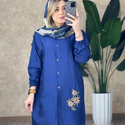 مانتو اسپرت زنانه بابوس مدل سه گل بابونه