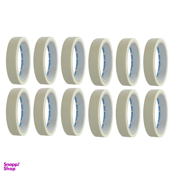 چسب کاغذی کد AB16 عرض 2 سانتی متر بسته 12 عددی