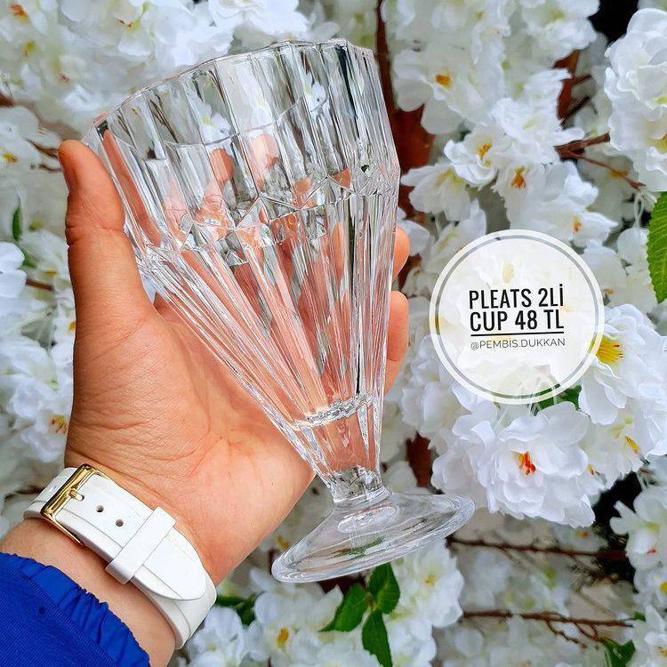 بستنی خوری  کریستال pleate محصول پاشاباغچه ترکیه
