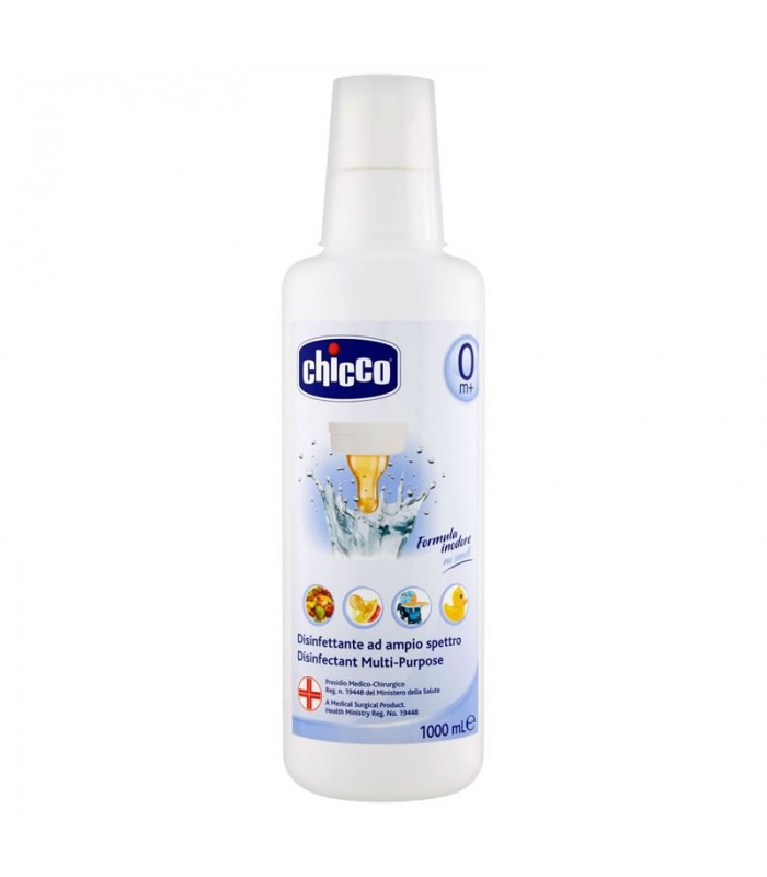 مایع استریل شیشه شیر 1 لیتری چیکو Chicco