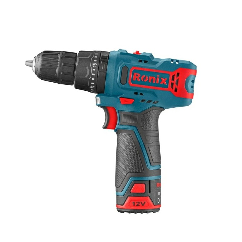 کیت دریل پیچ گوشتی چکشی k8101 رونیکس ا Ronix Cordless Drill 8101k

