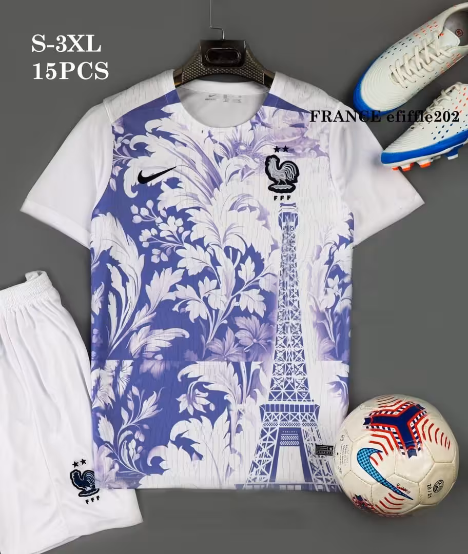 کیت پاریسن ژرمن کانسپت برج ایفل (پیراهن شورت) ورژن هواداری