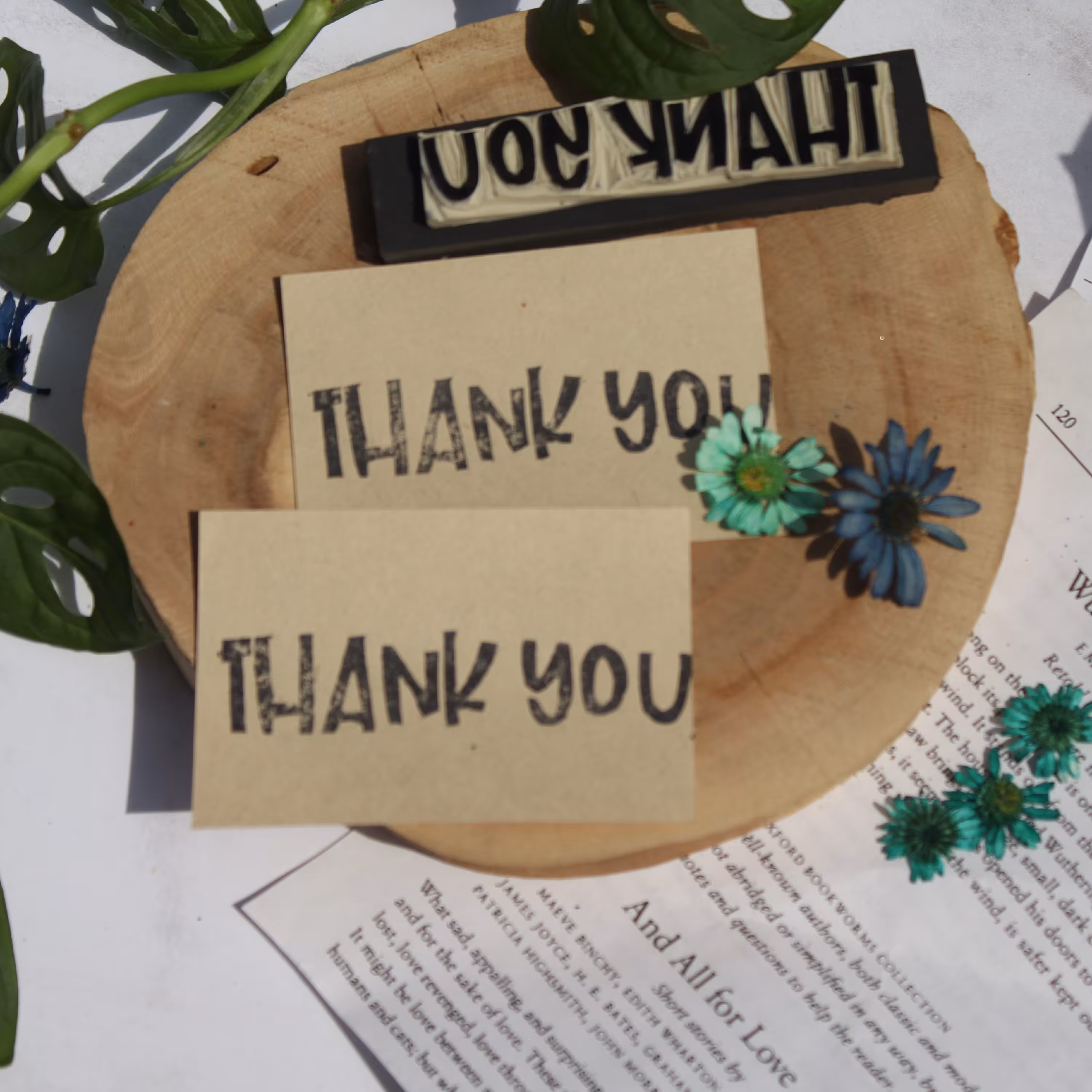 مهر  دستساز طرح thank you