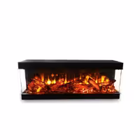 شومینه برقی سه بعدی به طول 120cm مدل sh3d120