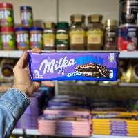 شکلات تخته ای میلکا 300 گرمی اصل با طعم اورئو محصول کشور ترکیه