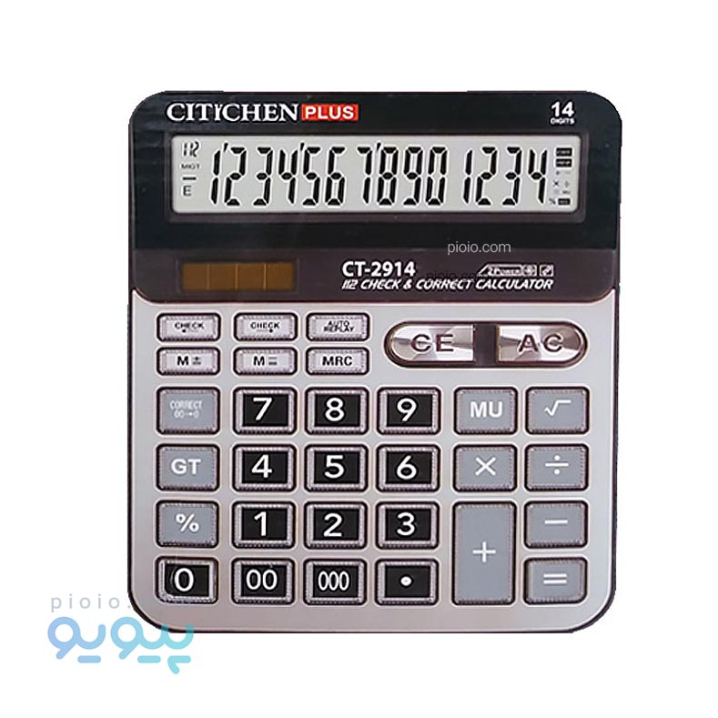 ماشین حساب طرح سیتیزن مدل PLUS CT-2914