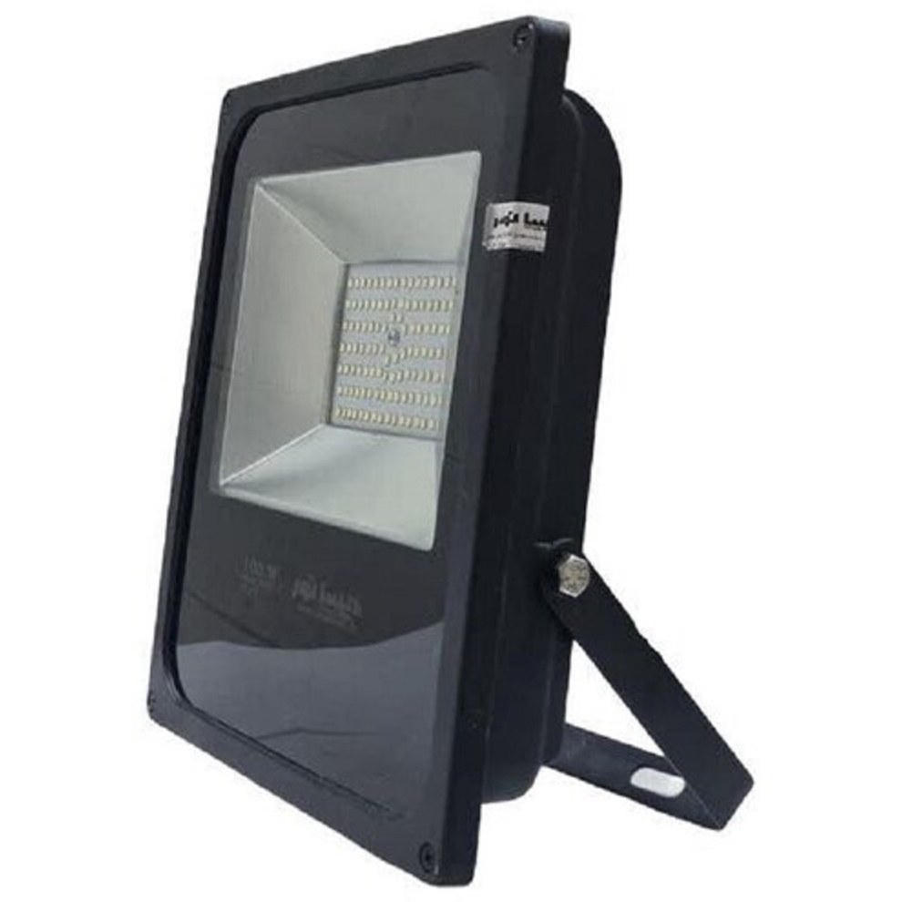 پروژکتور محوطه ای100 وات رنگ نور آفتابی ال ای دی( LED )دیسانور مدل فروزان پرژکتور