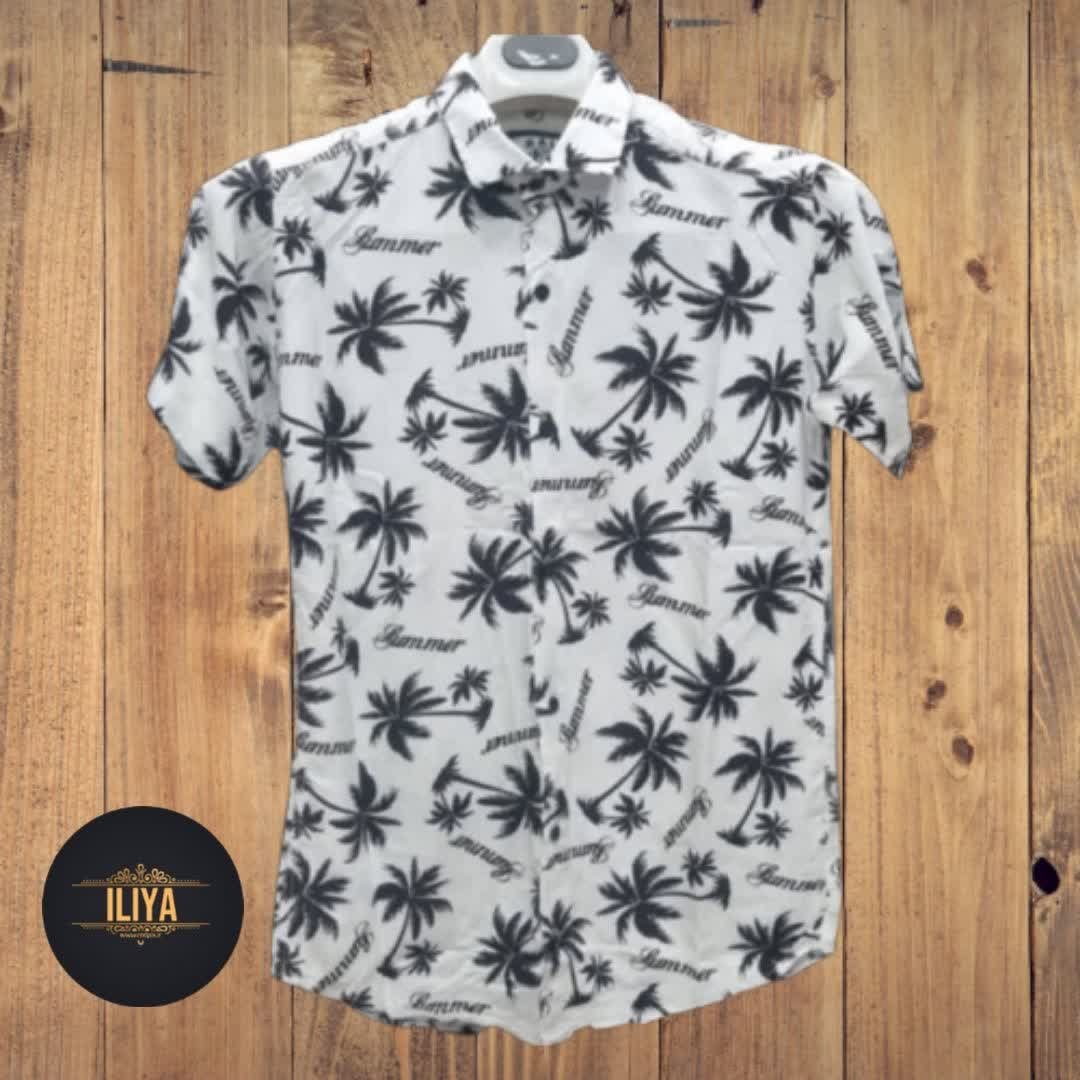 پیراهن مردانه هاوایی جنس عالی سایز L, XL, 2XL