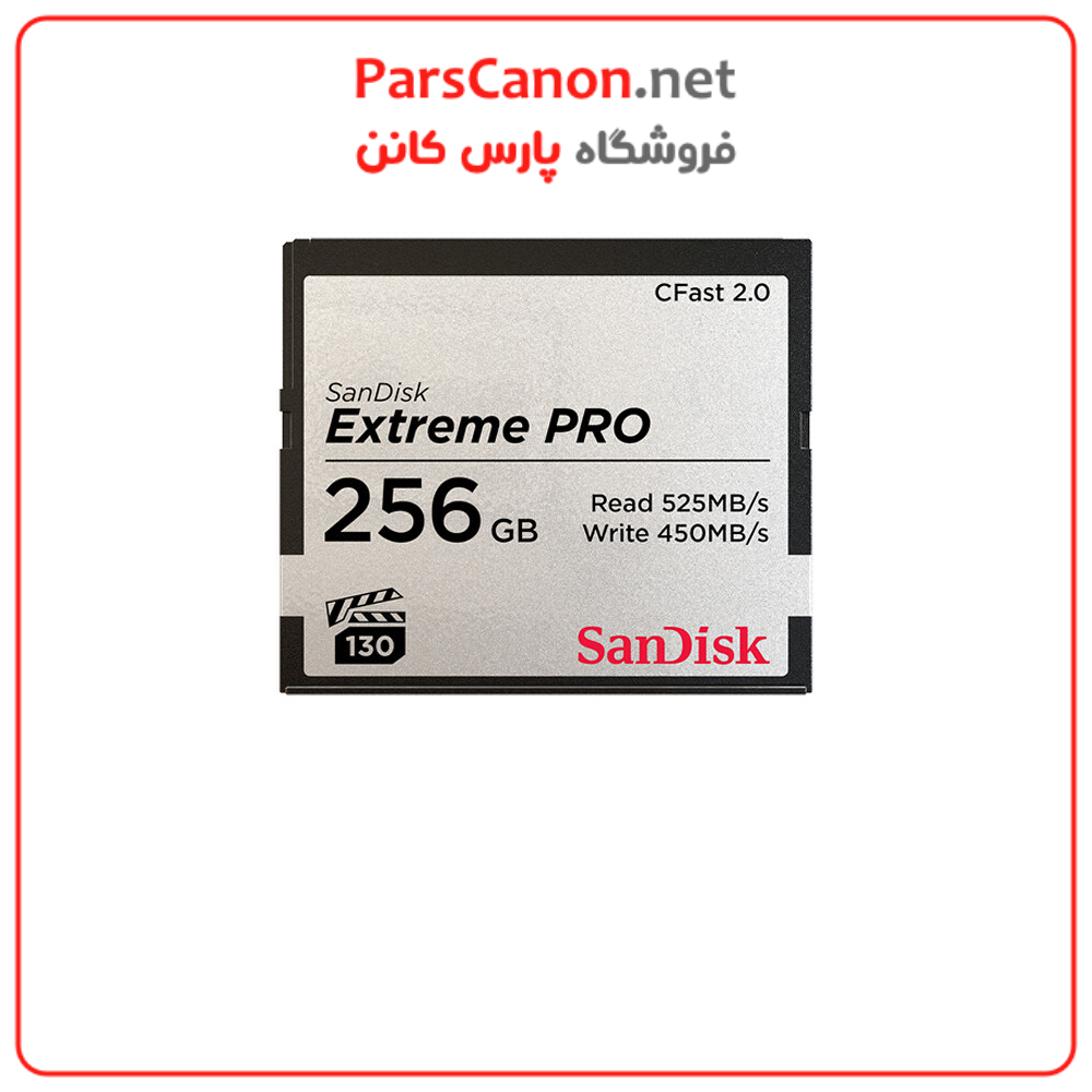 کارت حافظه سن دیسک SanDisk 256GB Extreme PRO CFast 2.0 Memory Card