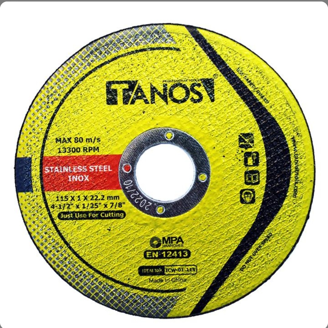 صفحه استیل بر مینی قطر 115 م م  ضخامت 1  م م تانوس tanos