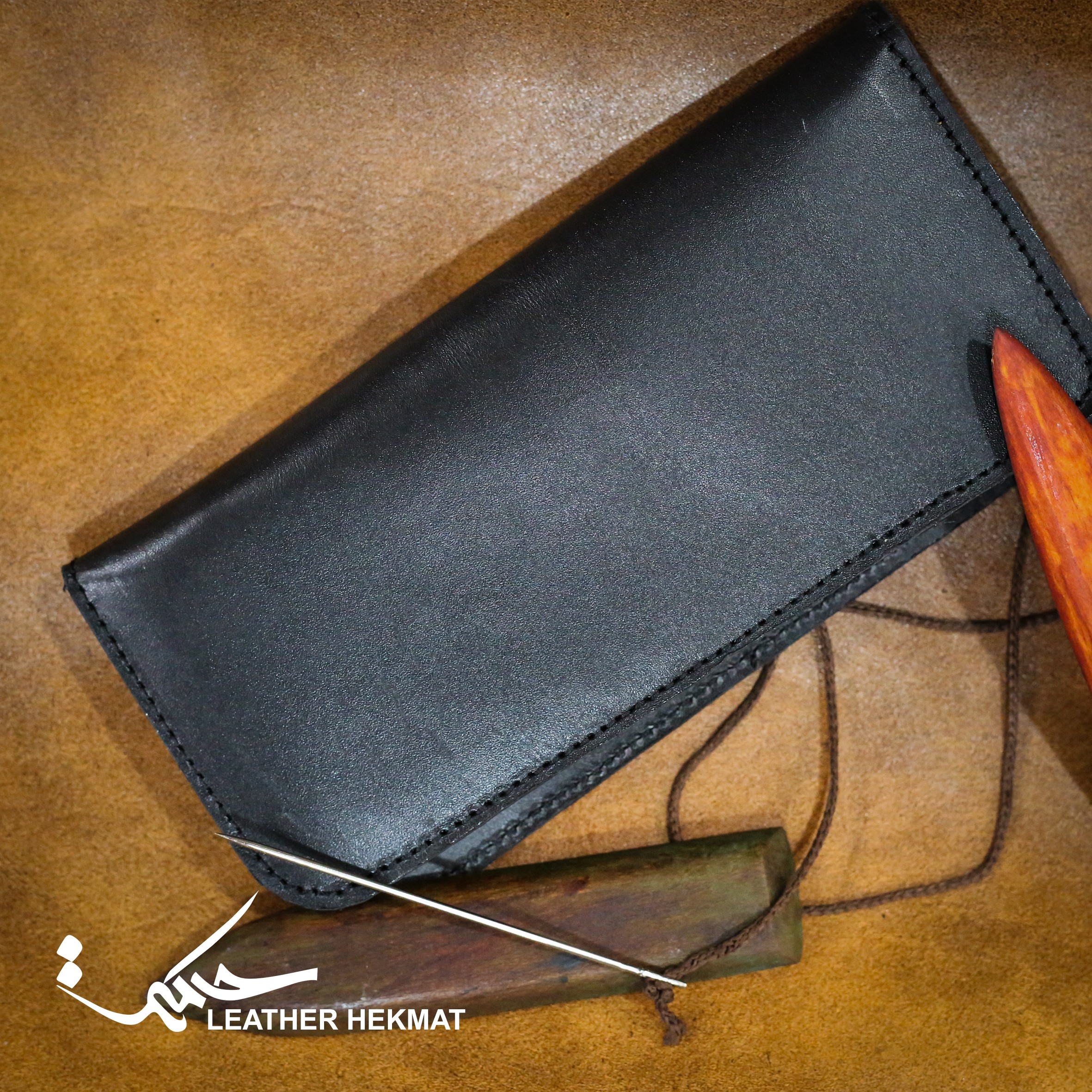 کیف کتی (پولی ) چرم طبیعی 