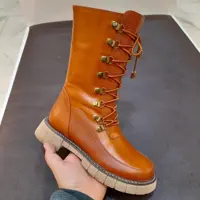 بوت زنانه و دخترانه تمام چرم تبریز