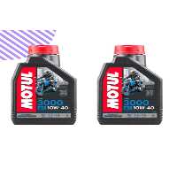 روغن و مکمل موتور سیکلت 3000 10W40 2 لیتری Motul