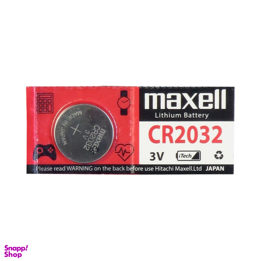 باتری سکه ای مکسل (maxell) مدل CR2032 بسته 1 عددی