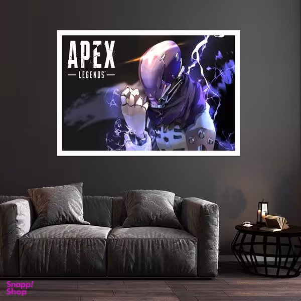 تابلو بکلیت طرح بازی Apex Legends مدل قاب شاسی W-s8909
