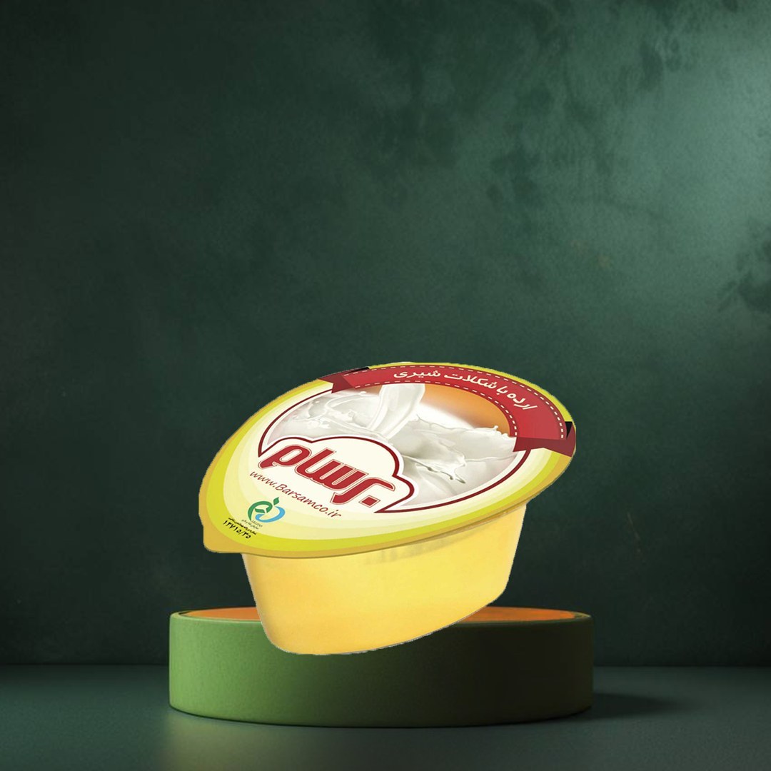 کرم ارده تک نفره شکلات شیری-30گرمی-20عددی