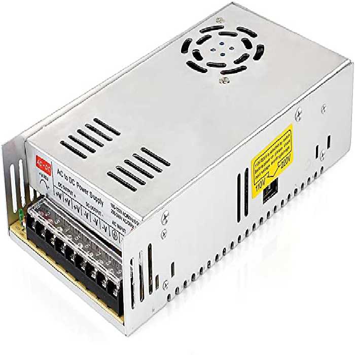 آداپتور سوئیچینگ 12 ولت 30 آمپر کد 04