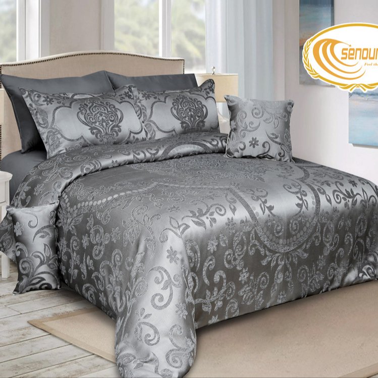 روتختی مخمل پنلی  ترک دونفره درجه یک‌ 8 تیکه طرح سینورس طوسی جدید.